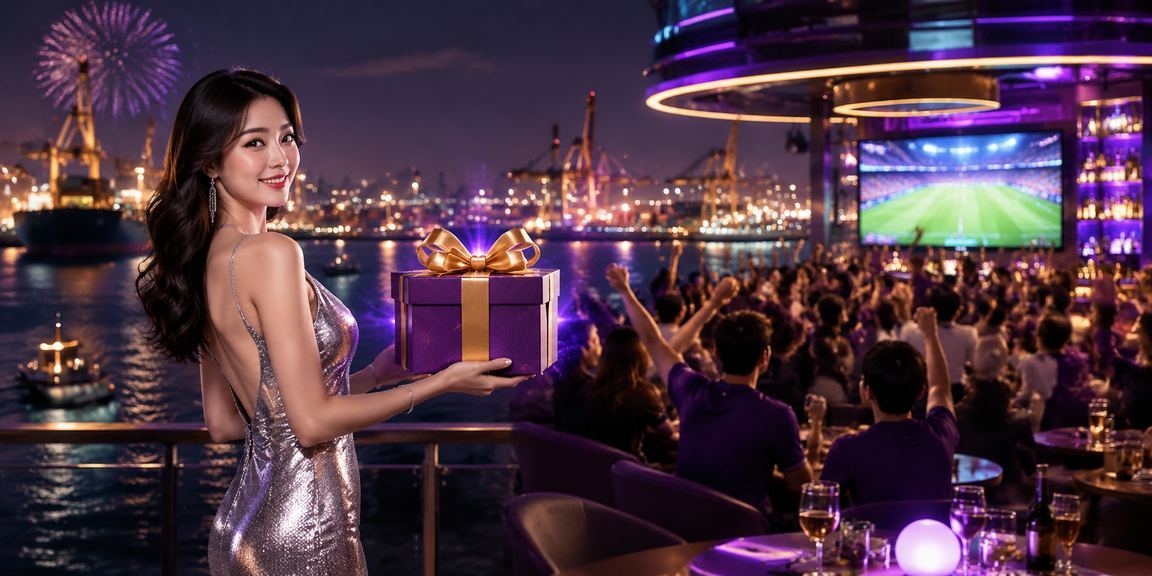 Không khí cổ động thể thao về đêm tại Hải Phòng với màn hình lớn chiếu trận bóng đá